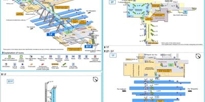 Hiroshima stazione mappa